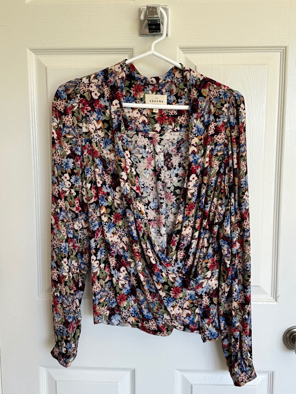 Sezane Abélia Blouse Fall Is Blooming - Size 36 / US 4 / Small